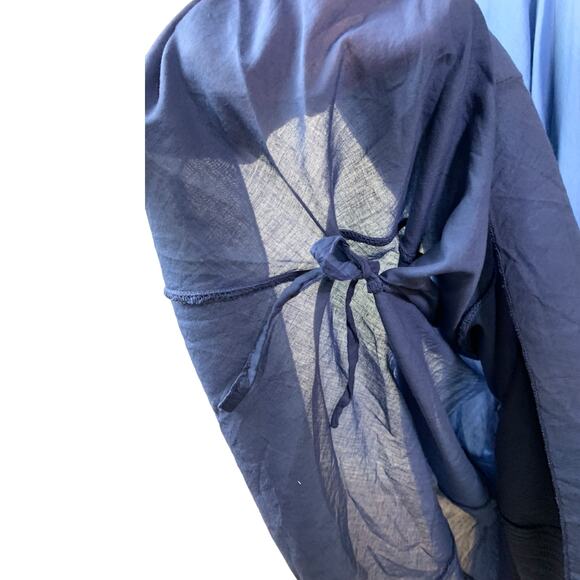 Solitaire Maxi Dress Womens Sz S Blue Ombre Sleeveless Scoop Neck Sundress NWT - Picture 7 of 9